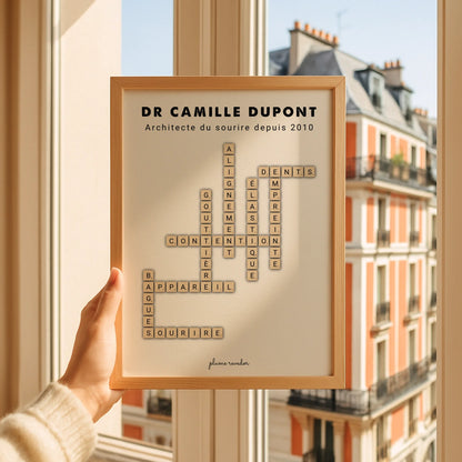 Cadeau orthodontiste personnalisé