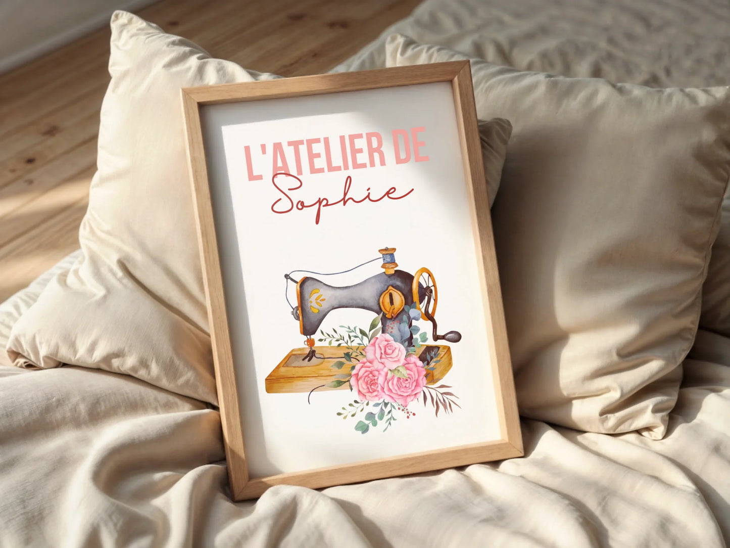 Affiche personnalisée Plume Revedor
