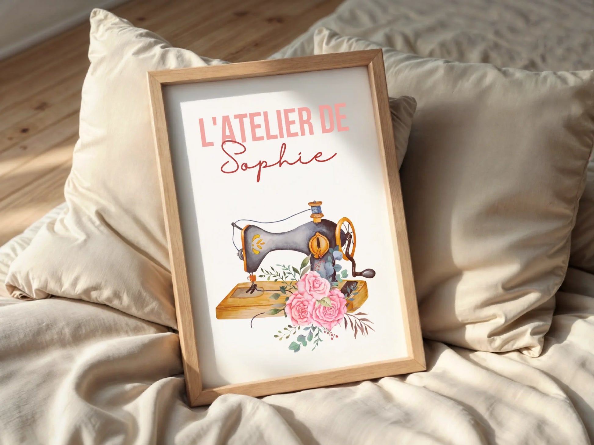 Affiche personnalisée Plume Revedor