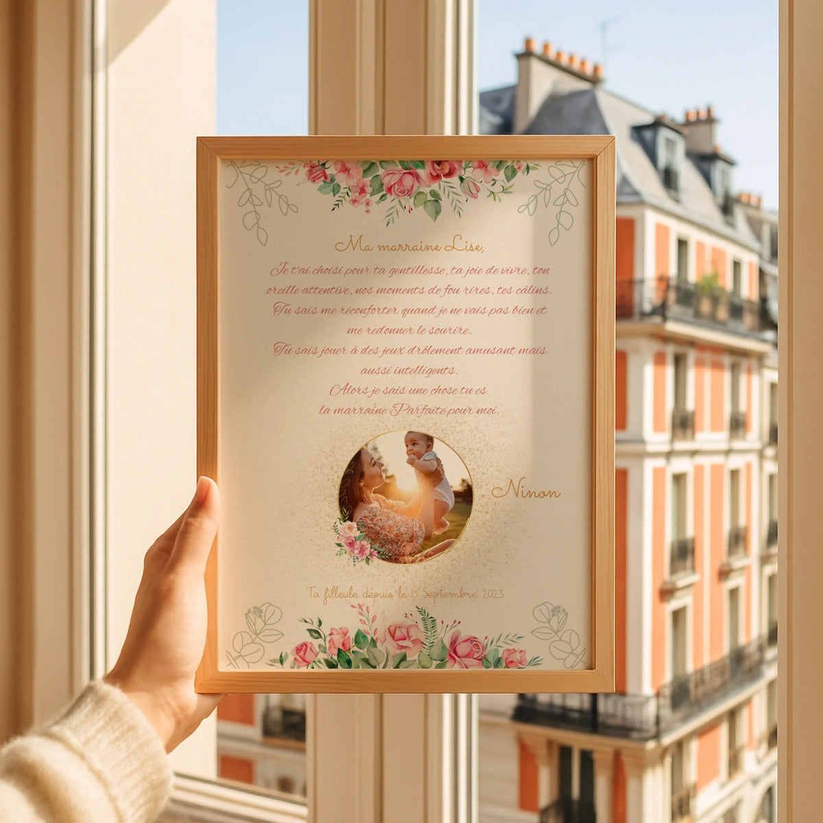 Affiche personnalisée Plume Revedor