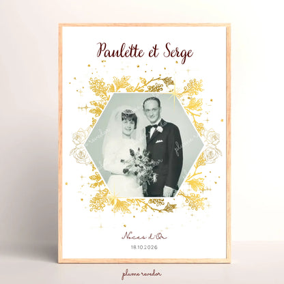 Affiche personnalisée Plume Revedor