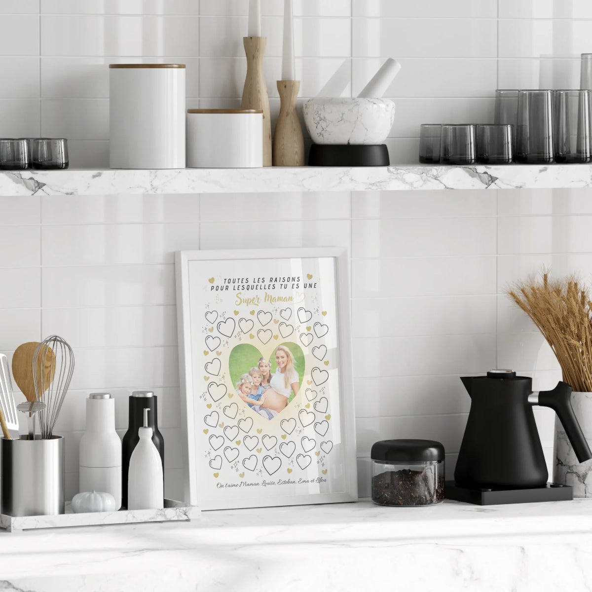 Affiche personnalisée Plume Revedor