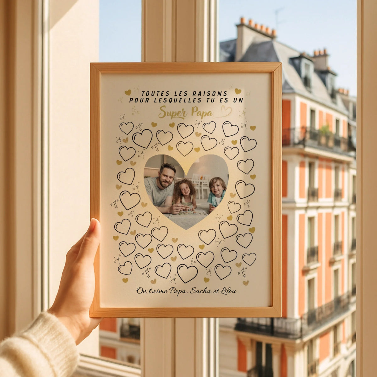 Affiche personnalisée Plume Revedor