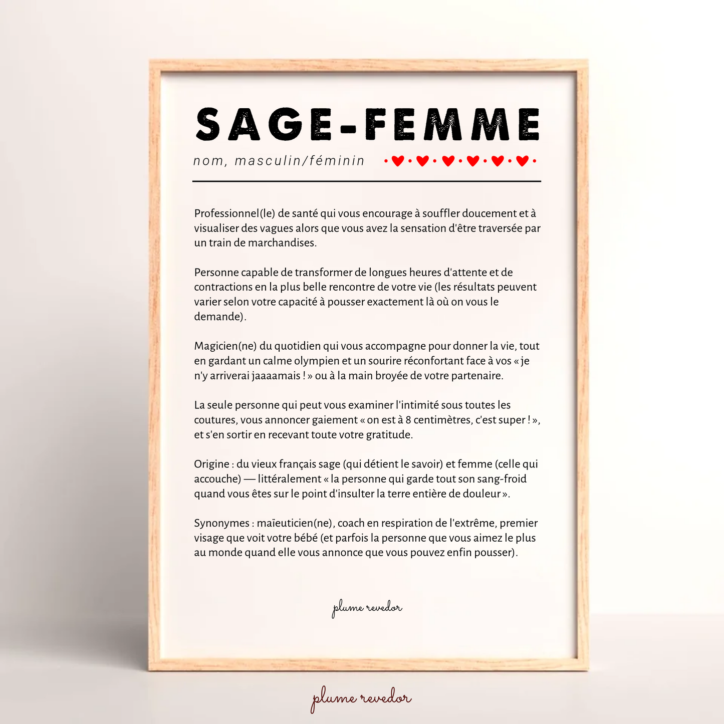 Cadeau Sage-femme