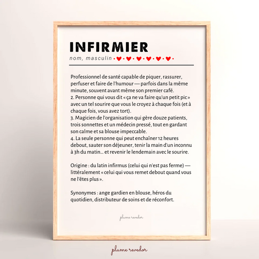 Cadre définition Infirmier