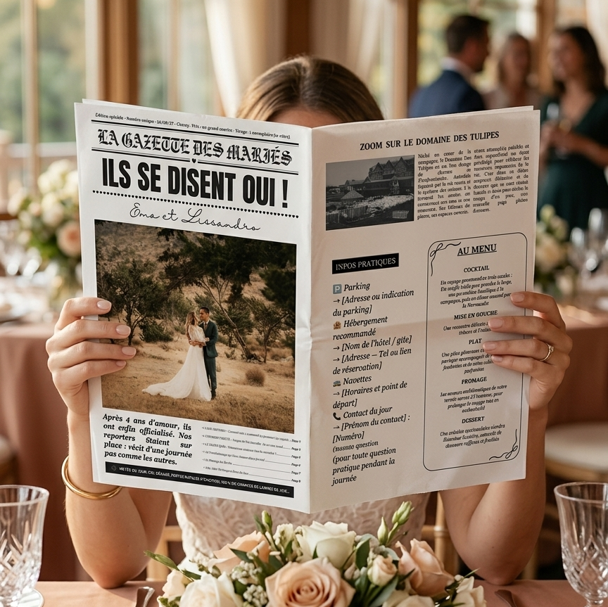 Gazette mariage 