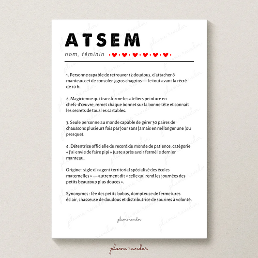 affiche atsem