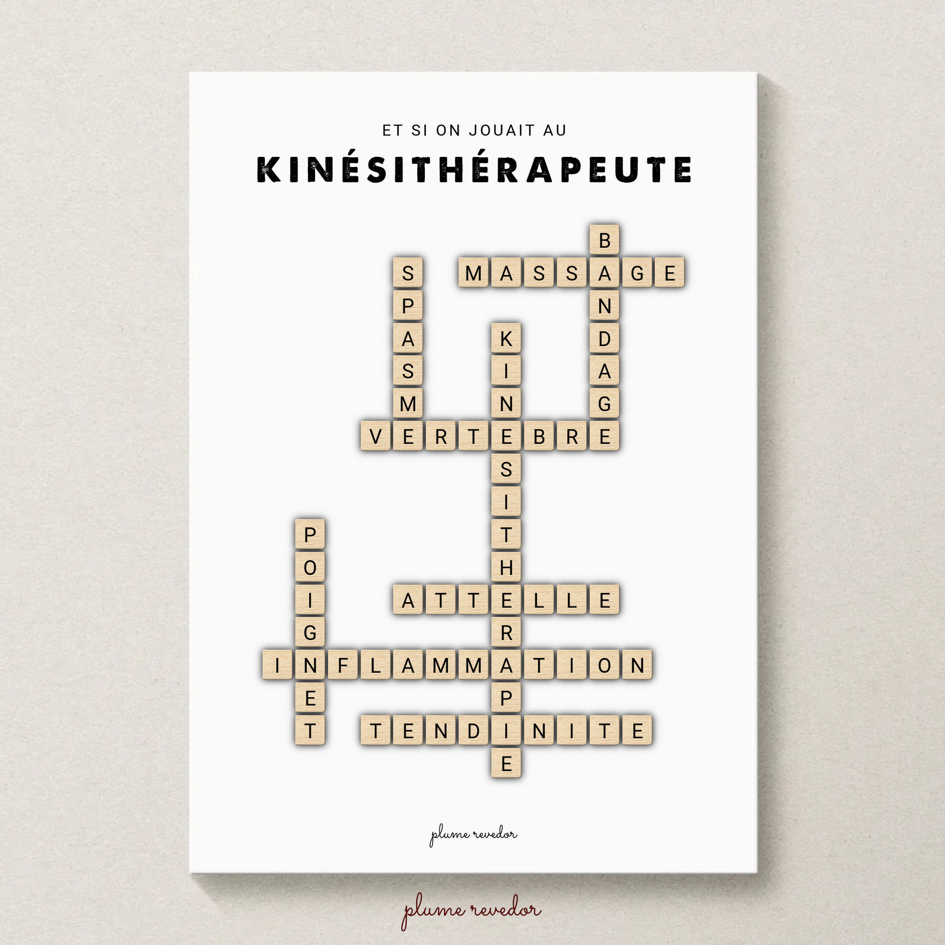 affiche kiné