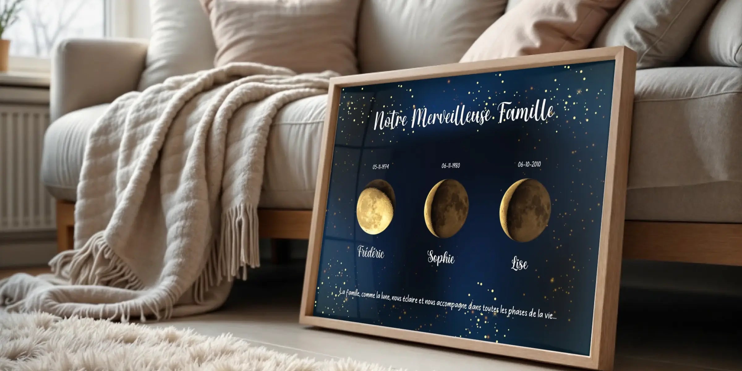 Affiche personnalisée Plume Revedor